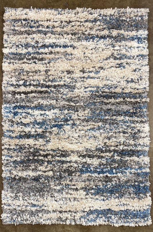 Bisera Polyester Powerloom Shag Rug by Viana