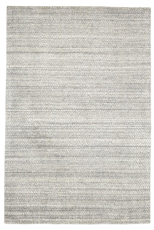 Estelle Hand Loomed Wool Silver Rug EST-SILVER