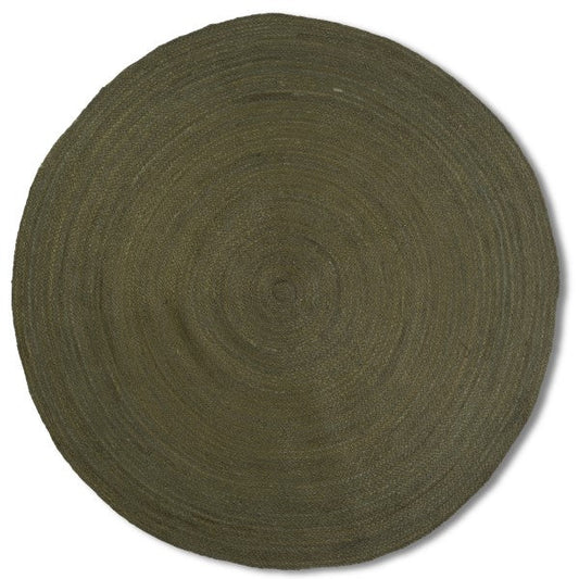 Jute Round Color Rug JURC-5502
