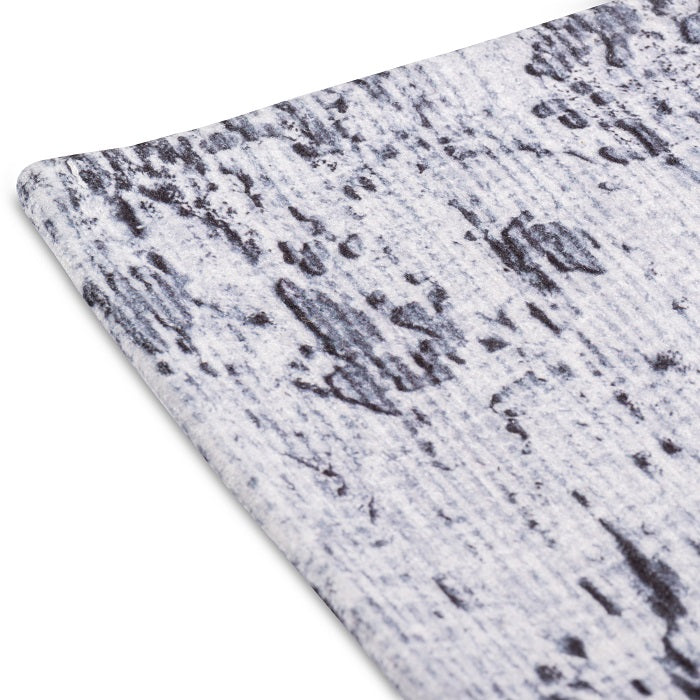 Sparx Distressed Grey Washable Transitional Rug by Viana
