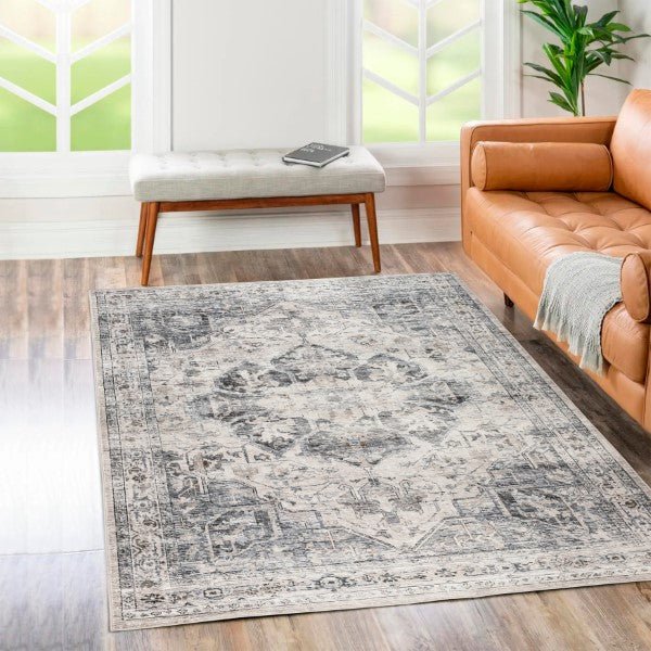 Brio Washable Non Slip Modern Rug BRI-1003