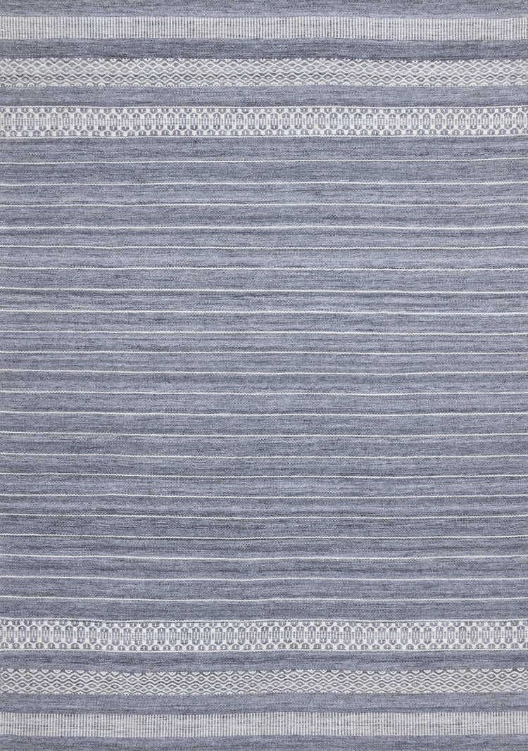 Aspen Striped Pattern Woven Rug