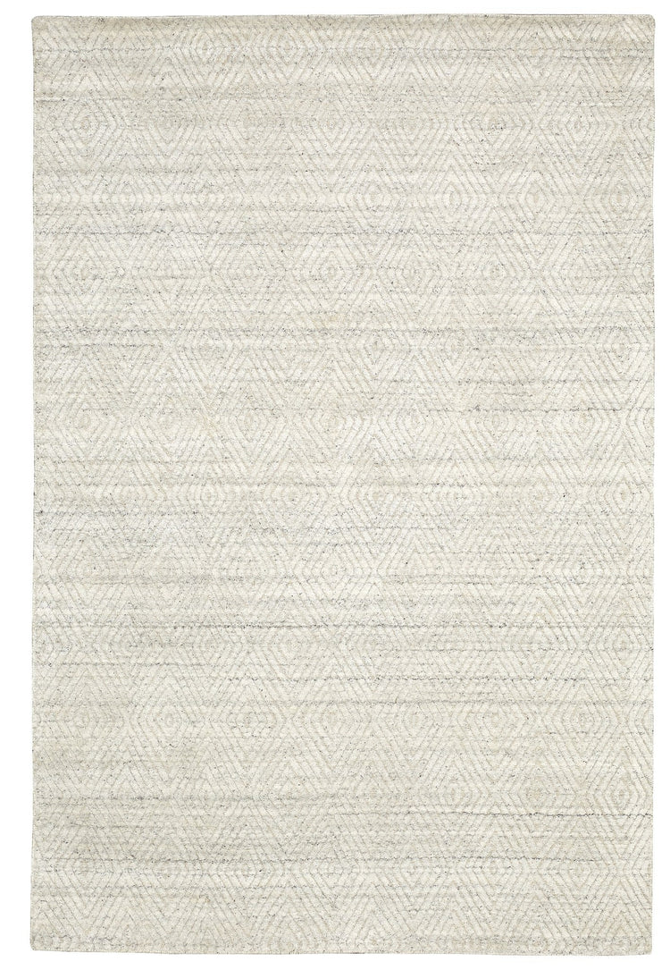 Estelle Hand Loomed Wool Ivory Rug EST-IVORY