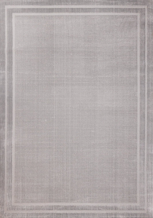 Ellington Grey Border Rug