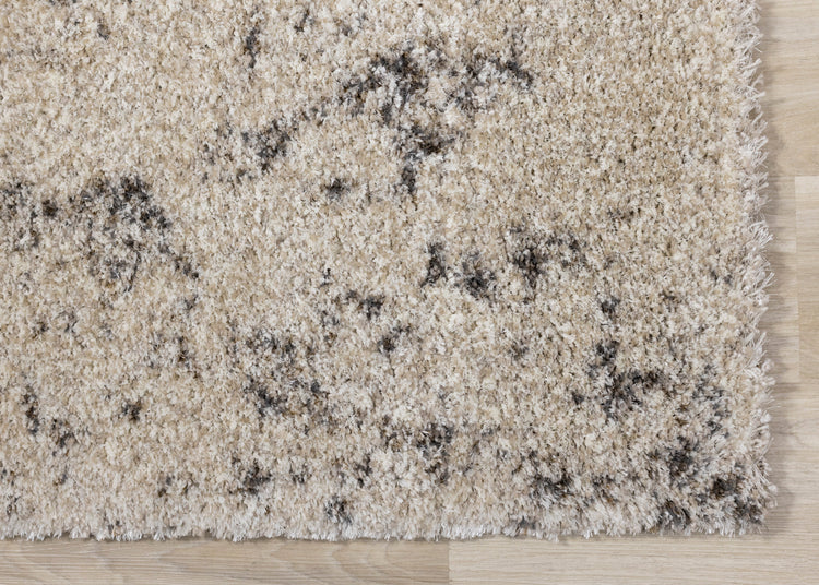 Lane Cream Brown Abstract Luxury Rug