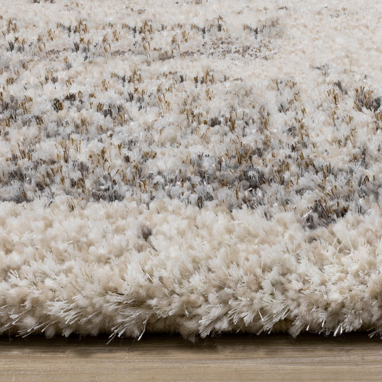 Lane Cream Brown Abstract Luxury Rug