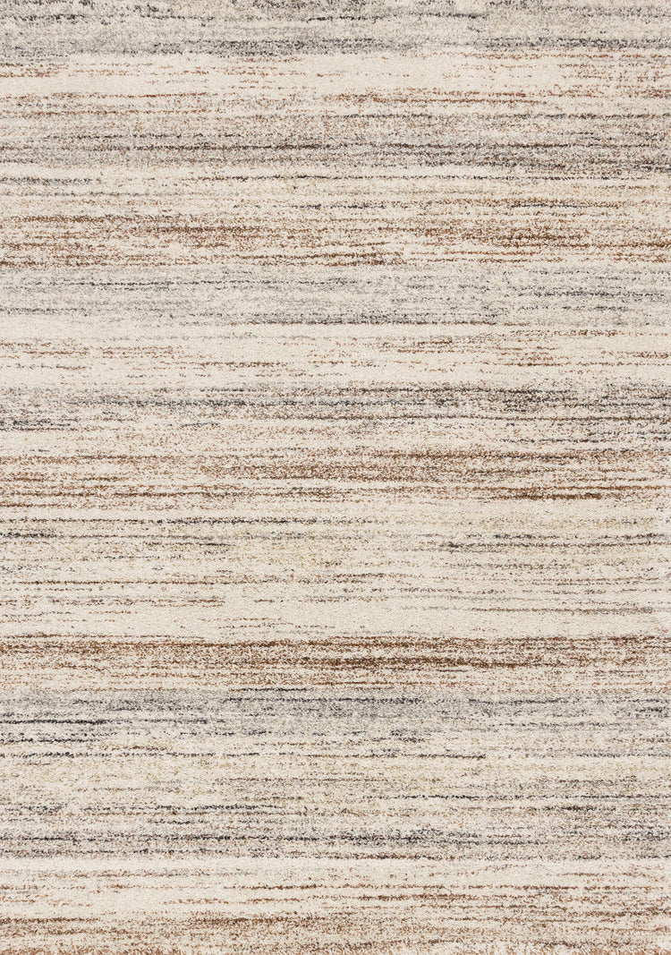 Marquis White Grey Orange Distressed Rug