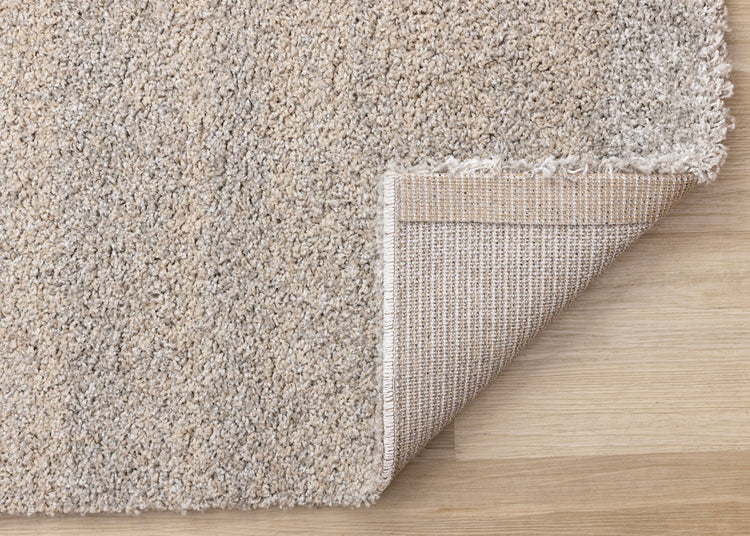 Mora Beige Taupe White Distressed Overlapping Shapes Design