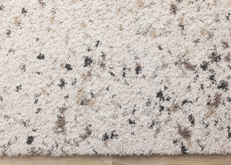Mora White Grey Black Speckled Rug