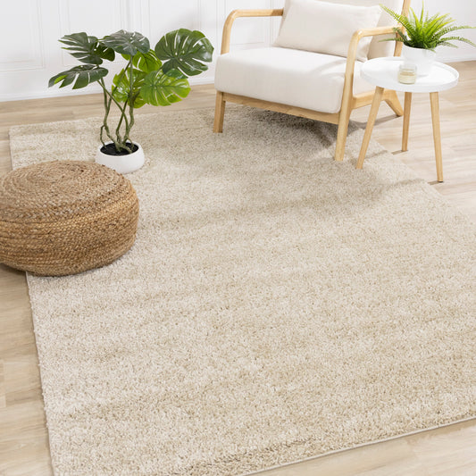 Pascal Beige Comfort Shag Rug