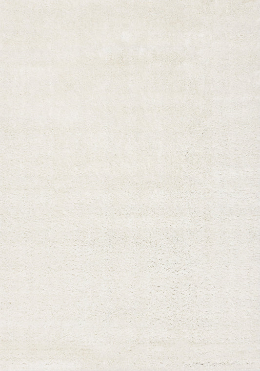 Pascal Cream White Comfort Shag Rug