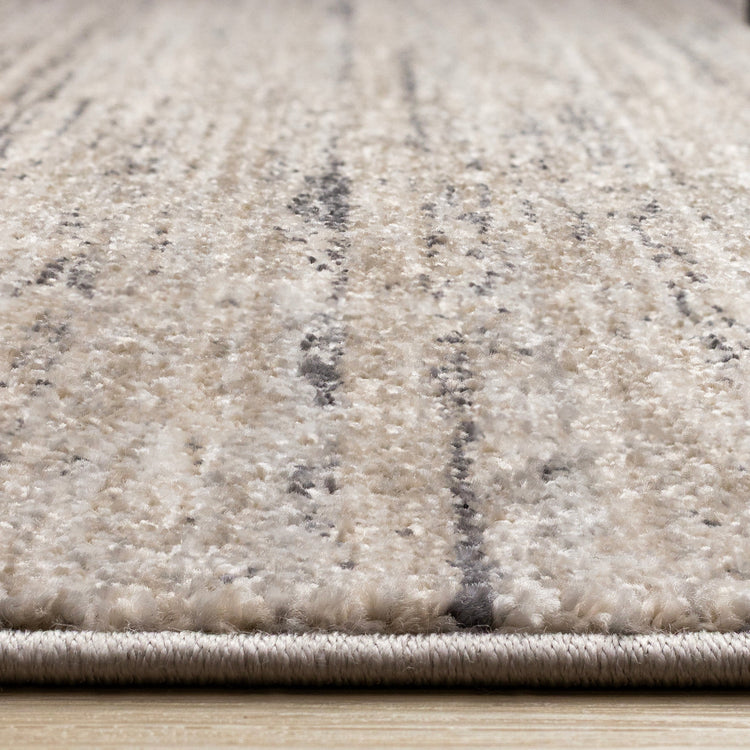 Swift Grey White Taupe Distressed Rug