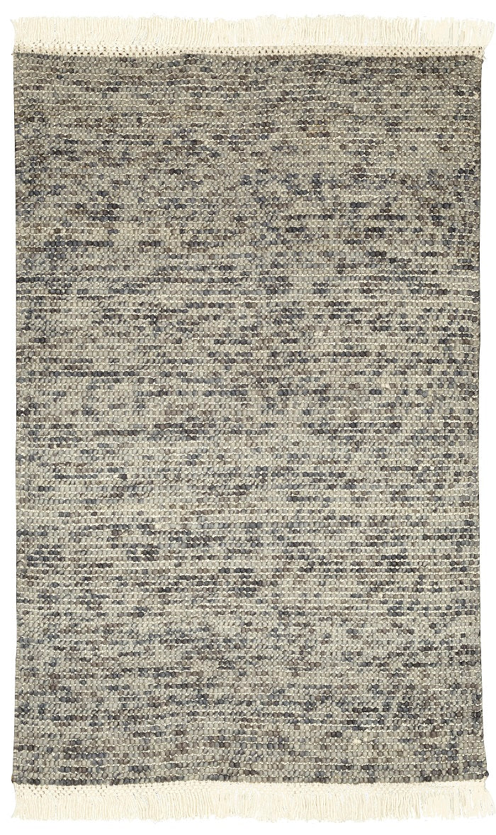Zurich Hand Loomed Wool Grey Rug