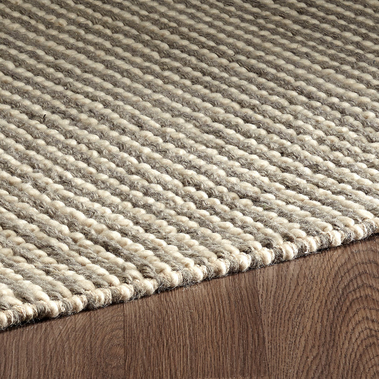 Zurich ZUR-23783-A-GRYIVY Hand Loomed Wool Grey Ivory Area Rug By Viana Inc