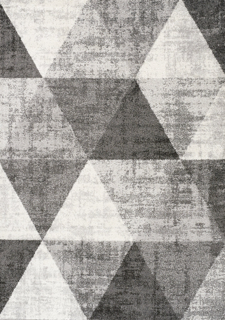 Focus Grey Cream Variegation Rug by Kalora Interiors