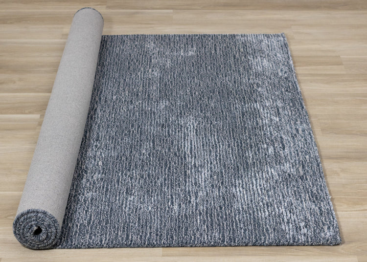 Ashford Blue Grey Hand Tufted Rug by Kalora Interiors