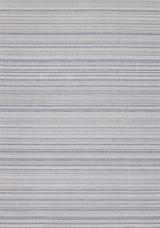 Canopy Outdoor Grey Blue Striped Indoor/Outdoor Rug by Kalora Interiors