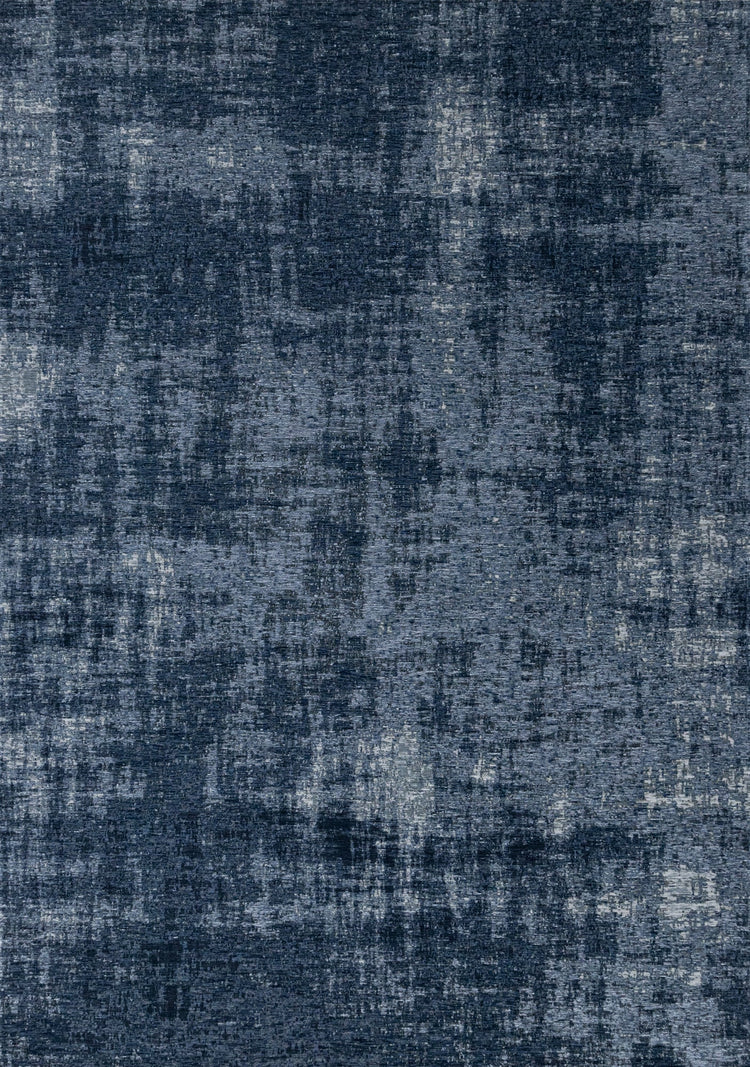 Cathedral Deep Blue Tree Bark Rug by Kalora Interiors