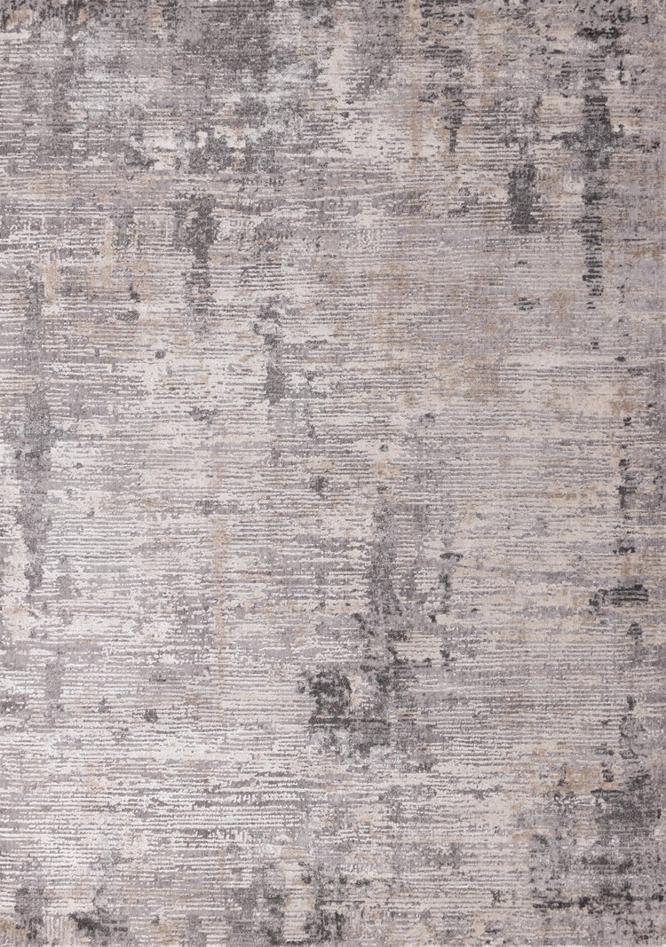Chorus Grey Beige Concrete Jungle Rug by Kalora Interiors