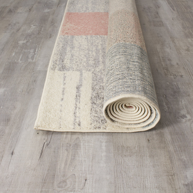 Converge 8942_9363 Multicolour Squares Area Rug by Novelle Home