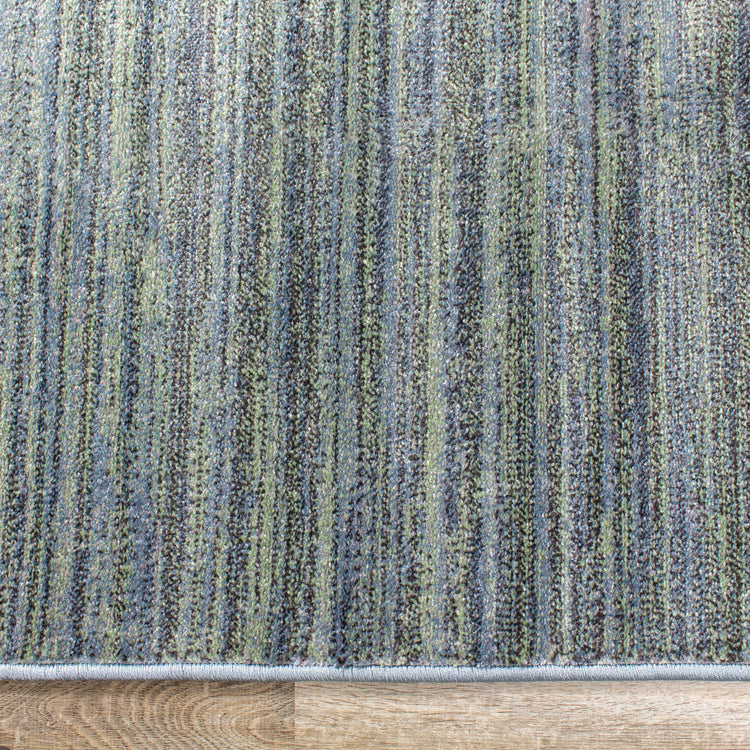 Alfombra mixta a rayas verde gris Dais 18097_140 de Novelle Home