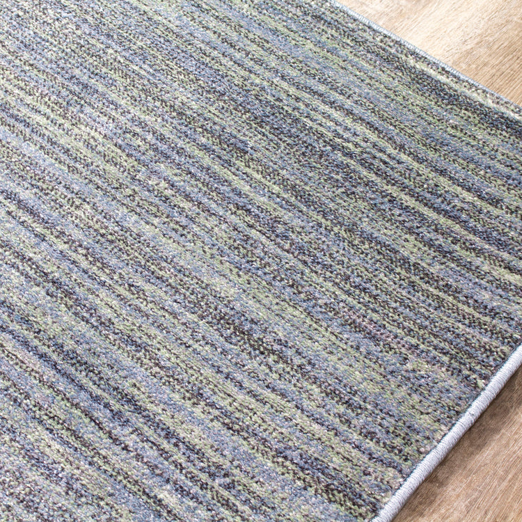 Alfombra mixta a rayas verde gris Dais 18097_140 de Novelle Home