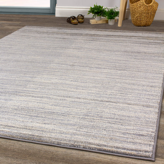 Alfombra mixta gris crema y blanco Dais 18097_191 de Novelle Home