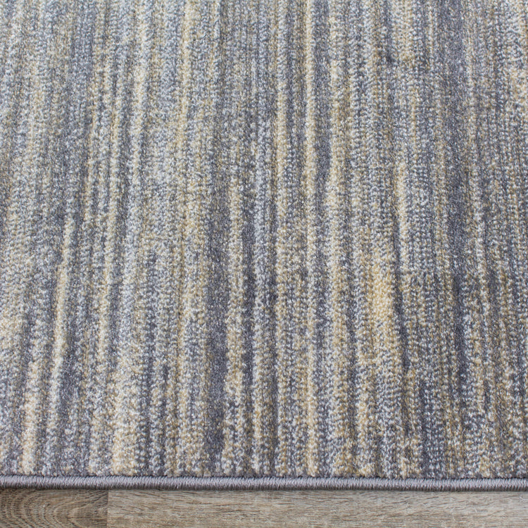 Dais 18097_191 Grey Cream White Blended Rug by Novelle Home