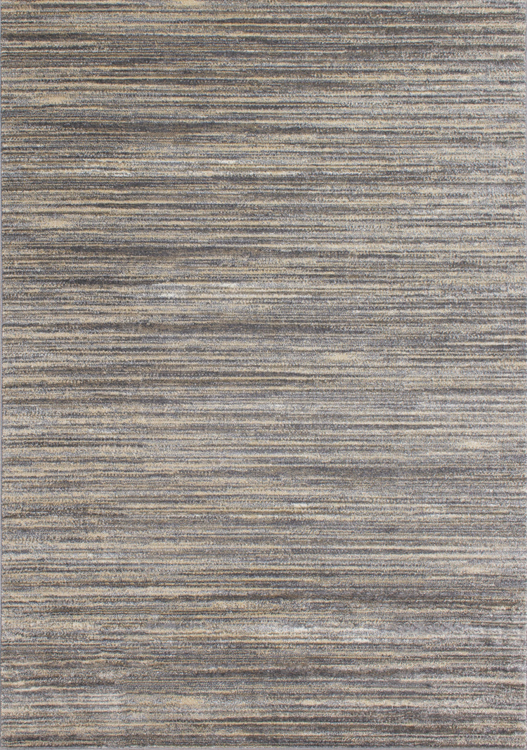 Dais 18097_191 Grey Cream White Blended Rug by Novelle Home