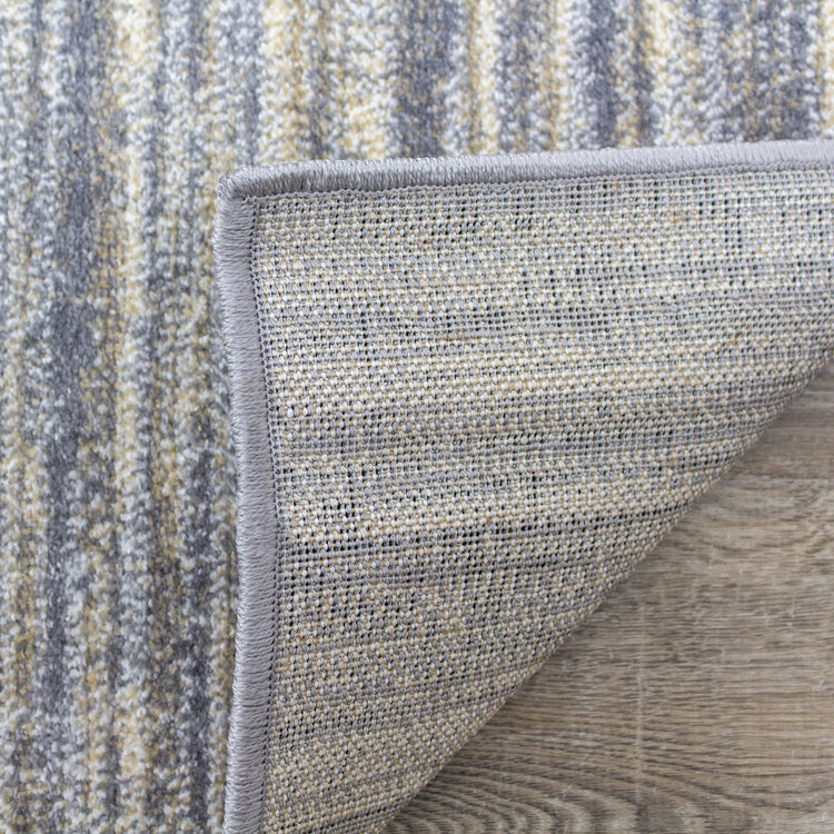 Dais 18097_191 Grey Cream White Blended Rug by Novelle Home