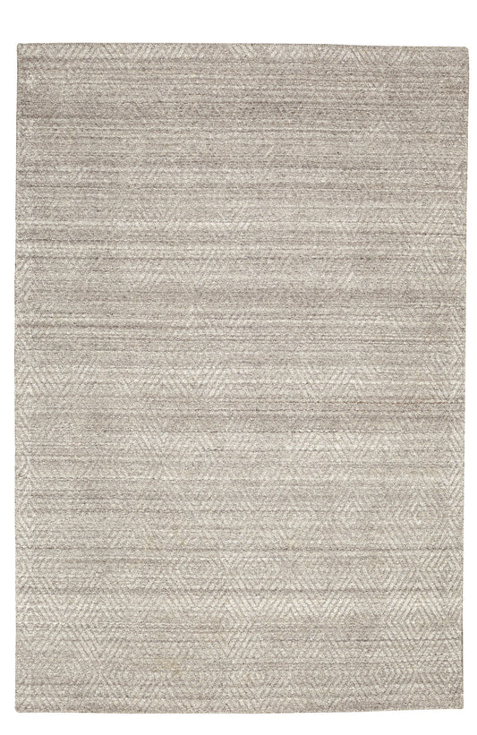 Estelle EST-TAUPE Hand Loomed Wool Taupe Area Rug By Viana Inc
