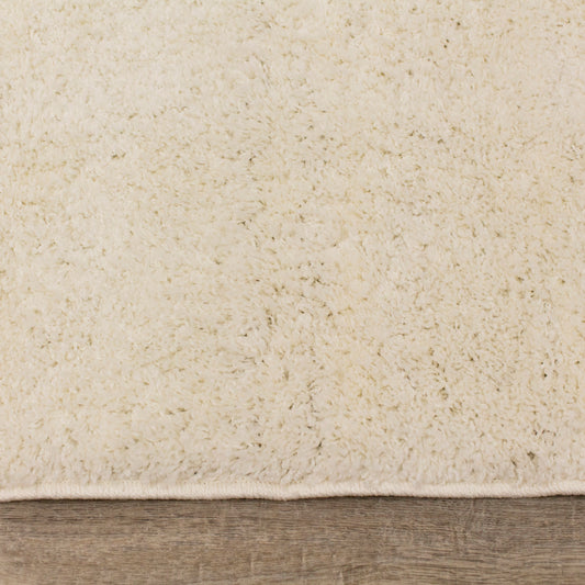 Fili 8000_10 Cream Bright Shag Rug by Novelle Home