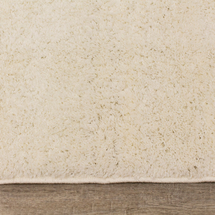 Fili 8000_10 Cream Bright Shag Rug by Novelle Home