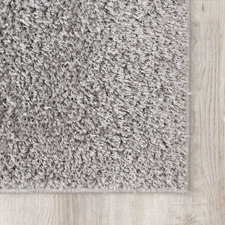 Fili 8000_90 Grey Shag Area Rug by Novelle Home