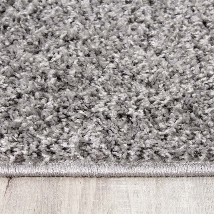 Fili 8000_90 Grey Shag Area Rug by Novelle Home