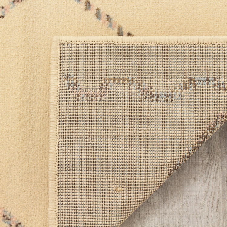 Fiona 3546_5835 Alfombra beige crema Quirky Trellis Area de Novelle Home