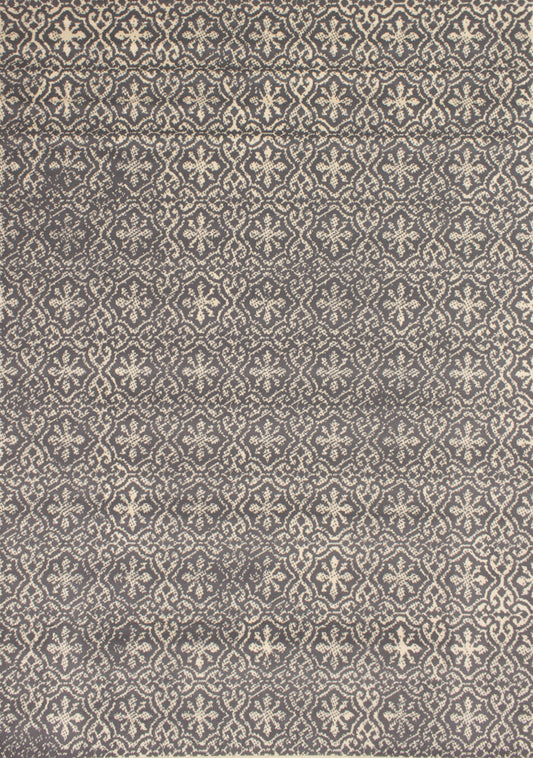 Fiona 3615_7935 Alfombra gris crema con pequeños soles de Novelle Home