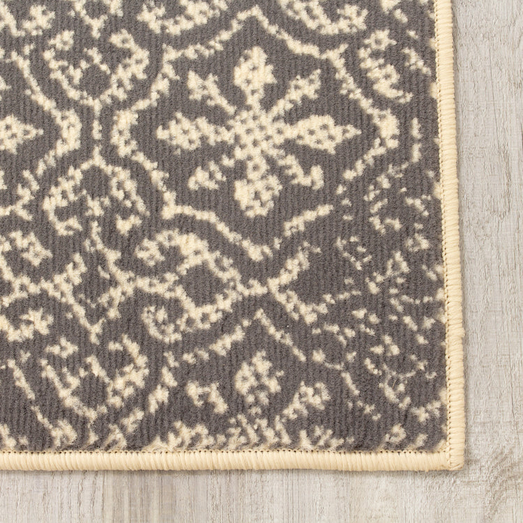 Fiona 3615_7935 Alfombra gris crema con pequeños soles de Novelle Home