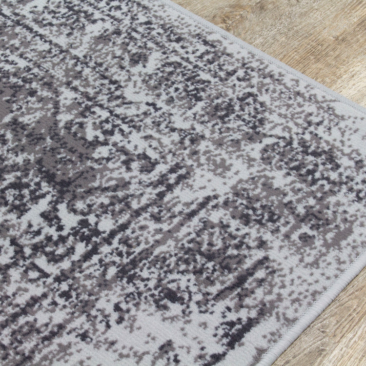Fionna 3733_9944 Alfombra gris de estilo oriental tradicional desteñido de Novelle Home