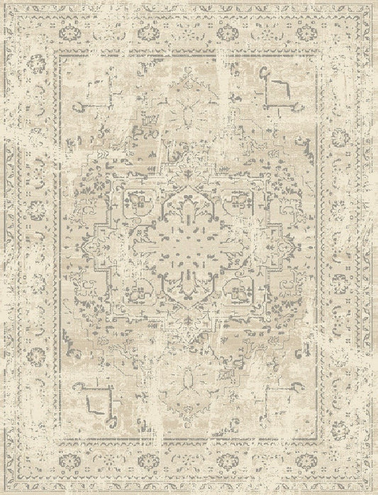 Heirloom HEI-1509 Cream Area Rug By Viana Inc