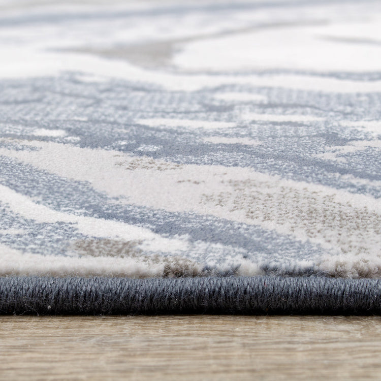 Alfombra Intrigue Rushing Water en beige/azul/crema de Kalora Interiors