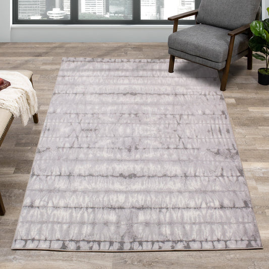 Alfombra Intrigue White Grey Faded Distressed de Kalora Interiors