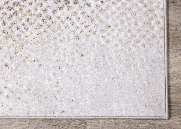 Alfombra Intrigue Cream Grey Brown Snake Skin de Kalora Interiors