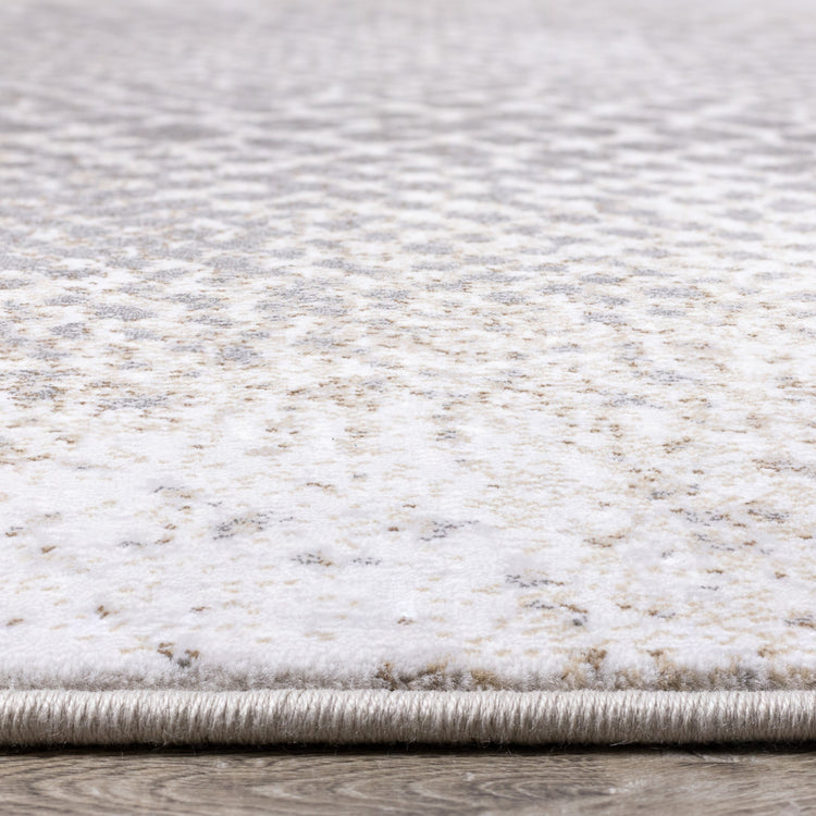 Alfombra Intrigue Cream Grey Brown Snake Skin de Kalora Interiors
