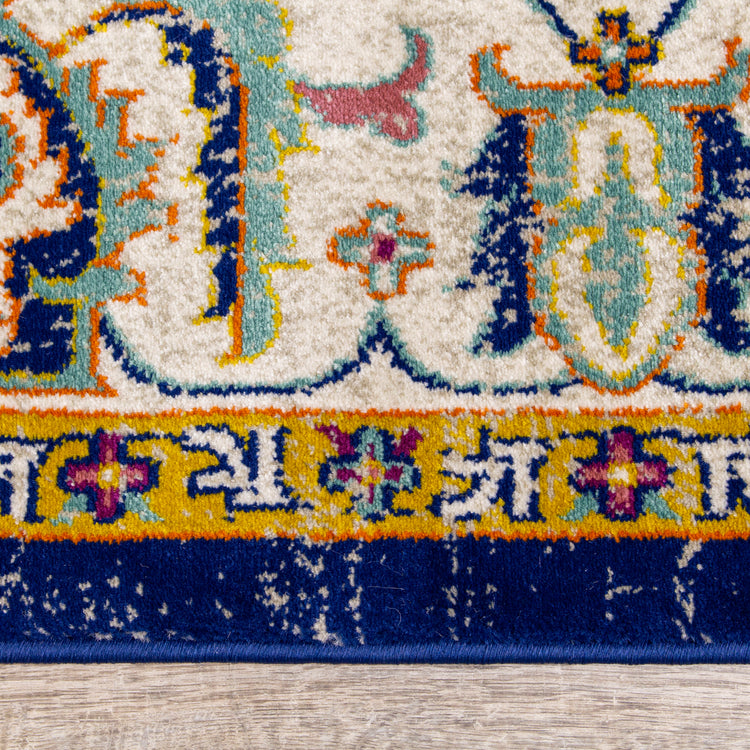 Jasper 9381_81 Alfombra de área de estilo oriental tradicional colorido gris naranja de Novelle Home