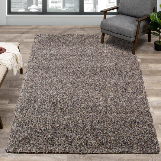 Alfombra Maroq Beige Gris Crema Tonal Sólido de Kalora Interiors