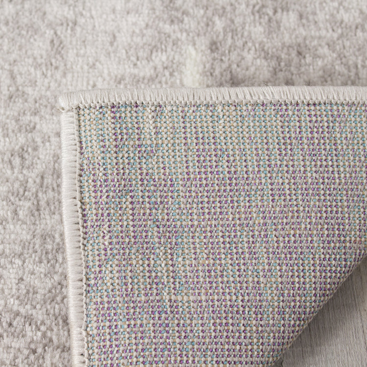 Meridian A607_0737 Grey Parallel and Perpendicular Lines Area Rug by Novelle Home
