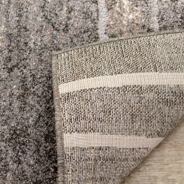 Montana Grey Cream Barn Door Rug by Kalora Interiors