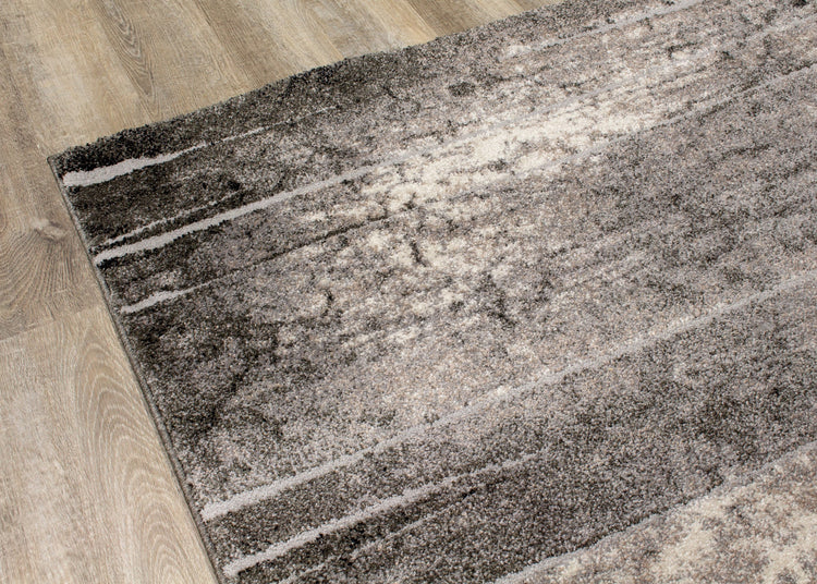 Montana Grey Cream Barn Door Rug by Kalora Interiors