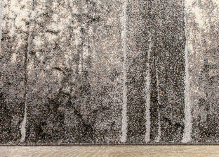 Montana Grey Cream Barn Door Rug by Kalora Interiors